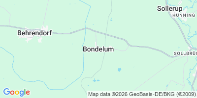 Karte Bondelum