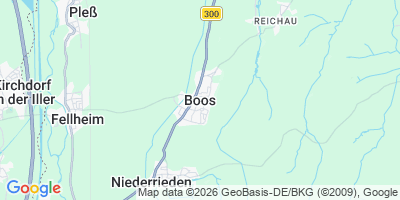 Karte Boos