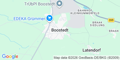 Karte Boostedt
