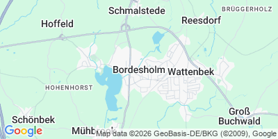 Karte Bordesholm