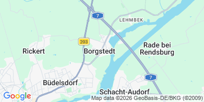 Karte Borgstedt