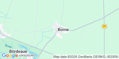 Karte Borne