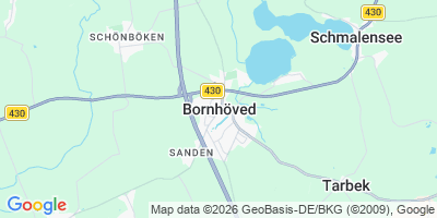 Karte Bornhöved