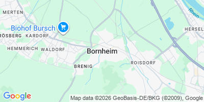 Karte Bornheim