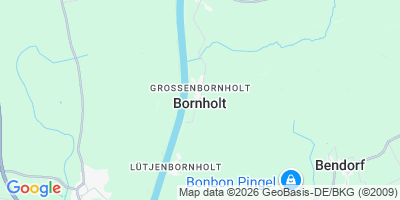Karte Bornholt