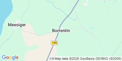 Karte Borrentin