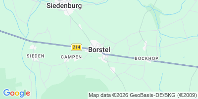 Karte Borstel