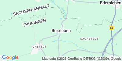 Karte Borxleben