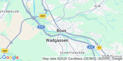 Karte Bous