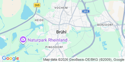 Karte Brühl