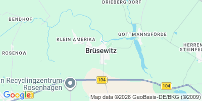 Karte Brüsewitz