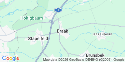 Karte Braak
