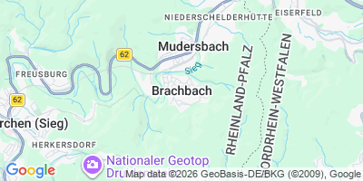 Karte Brachbach