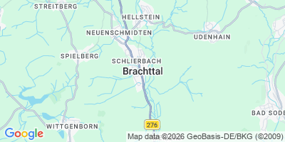 Karte Brachttal