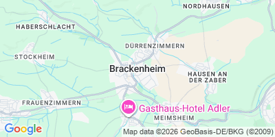Karte Brackenheim