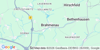 Karte Brahmenau