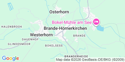 Karte Brande-Hörnerkirchen