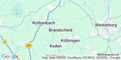 Karte Brandscheid