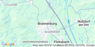 Karte Brannenburg