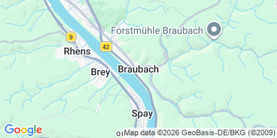 Karte Braubach