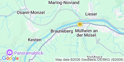 Karte Brauneberg
