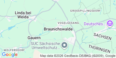 Karte Braunichswalde