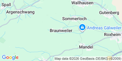Karte Braunweiler