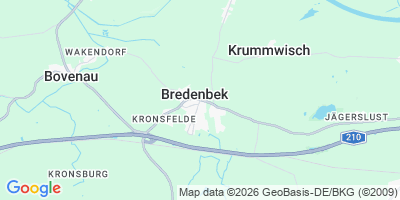 Karte Bredenbek