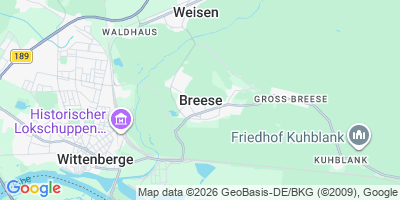 Karte Breese
