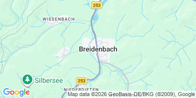 Karte Breidenbach