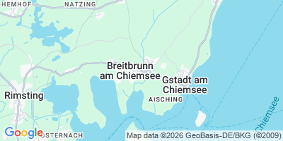 Karte Breitbrunn a.Chiemsee
