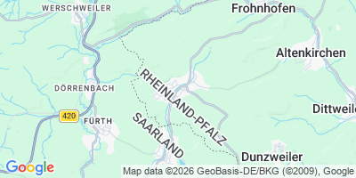 Karte Breitenbach