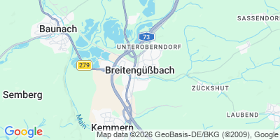 Karte Breitengüßbach