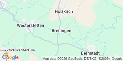 Karte Breitingen