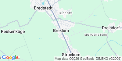 Karte Breklum