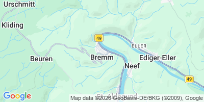Karte Bremm