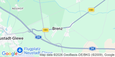 Karte Brenz