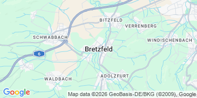 Karte Bretzfeld