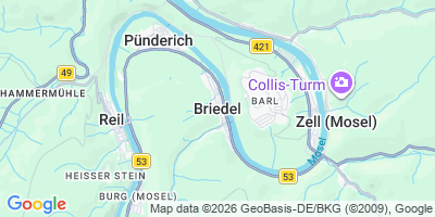 Karte Briedel