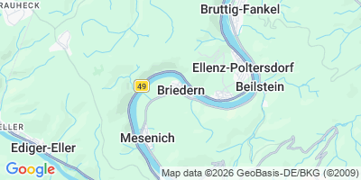 Karte Briedern