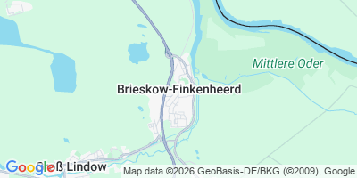 Karte Brieskow-Finkenheerd