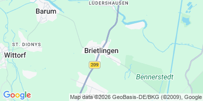Karte Brietlingen