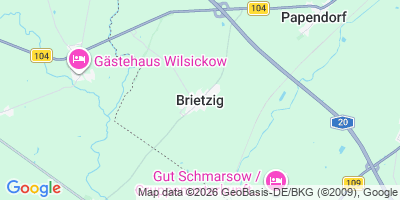 Karte Brietzig