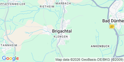 Karte Brigachtal