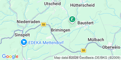 Karte Brimingen