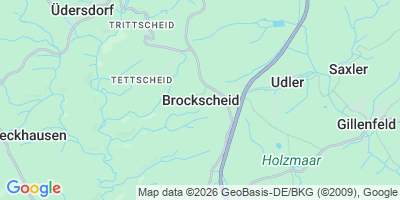 Karte Brockscheid