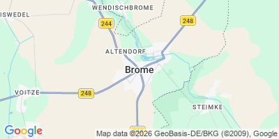Karte Brome