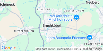 Karte Bruchköbel