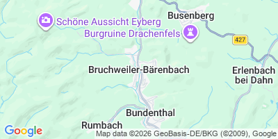 Karte Bruchweiler-Bärenbach