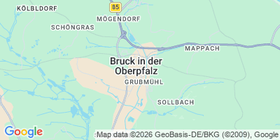 Karte Bruck i.d.OPf.